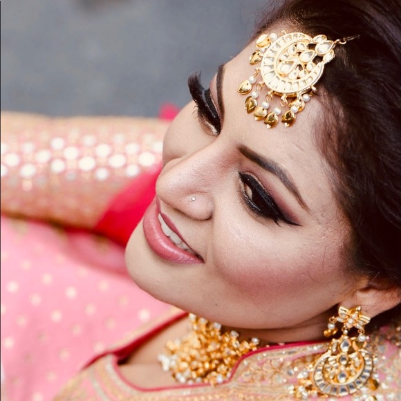 Kundan set - Picture 3 of 3